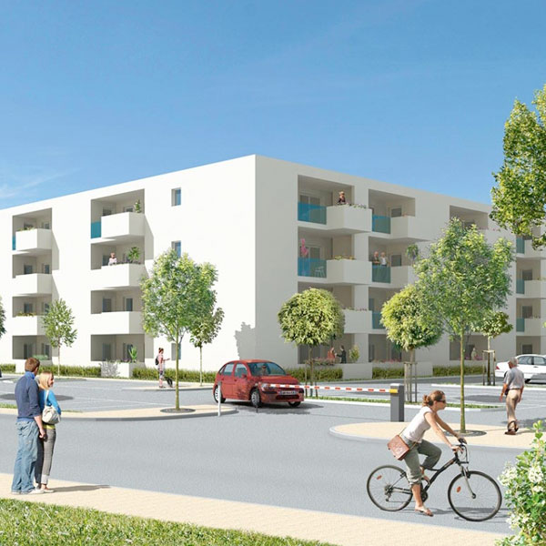 Construction de logements et de bureaux QUARTIER ST-GERMAIN, NARBONNE (11)